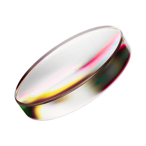 Ilustración abstracta de celdas circulares